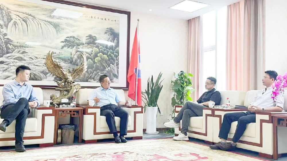 苏宁易购和江西建业赴我司交流供应链金融业务
